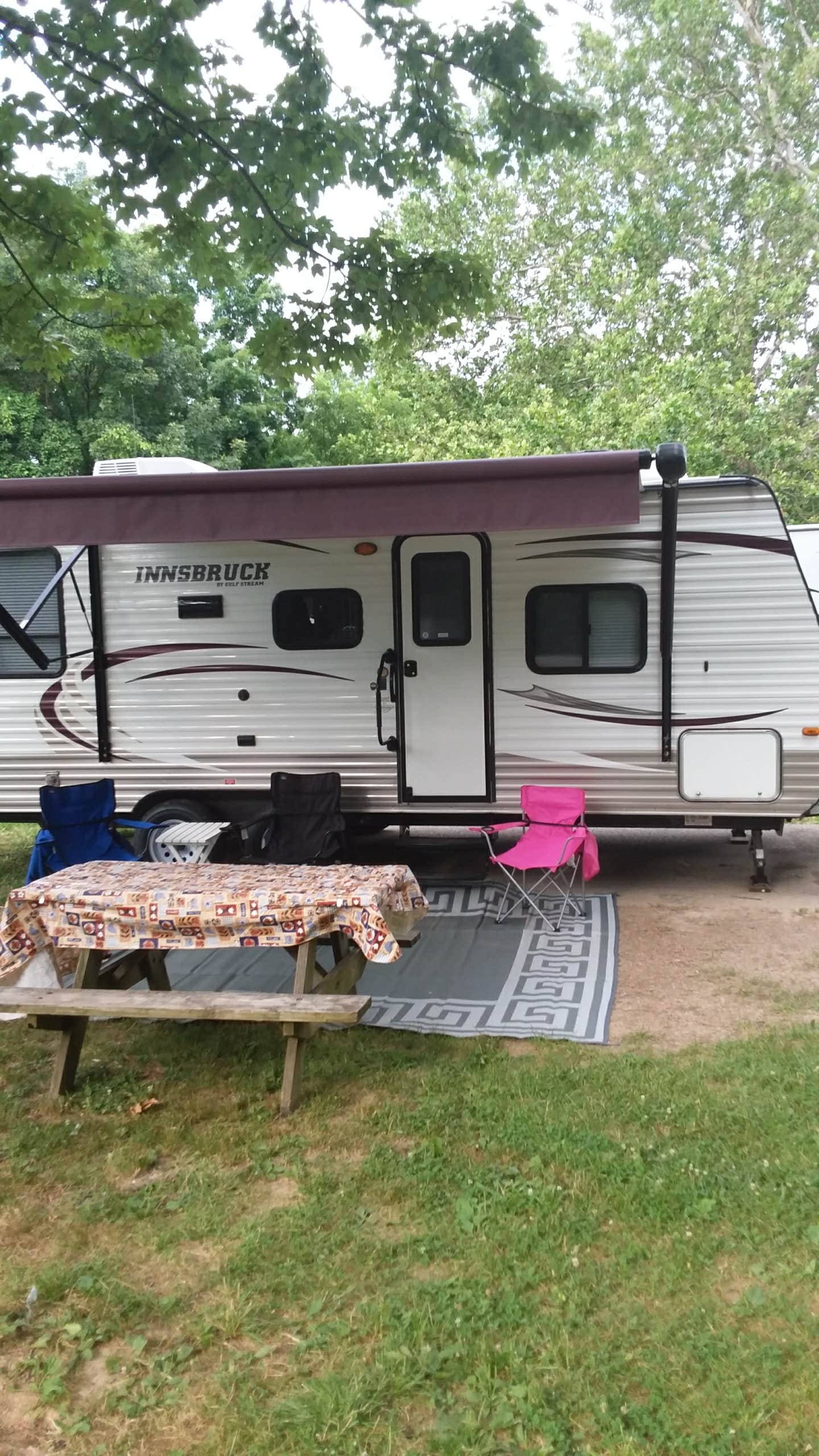 Ron B.'s photo of rv camping at Raccoon Ridge Campground — Brown County State Park near Greencastle, IN