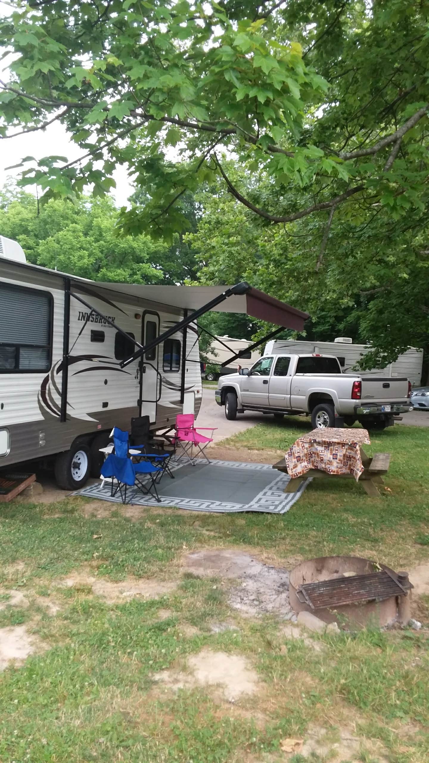 Ron B.'s photo of rv camping at Raccoon Ridge Campground — Brown County State Park near Freetown, IN