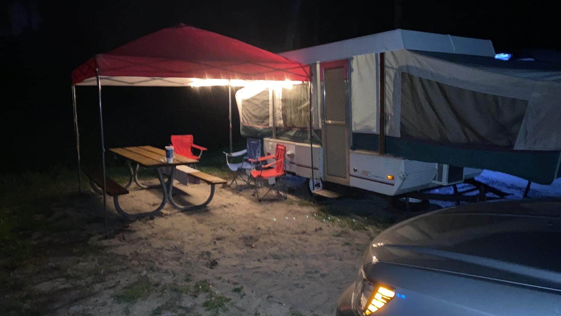 Christie Q.'s photo of rv camping at Manatee Hammock Campground near Merritt Island, FL
