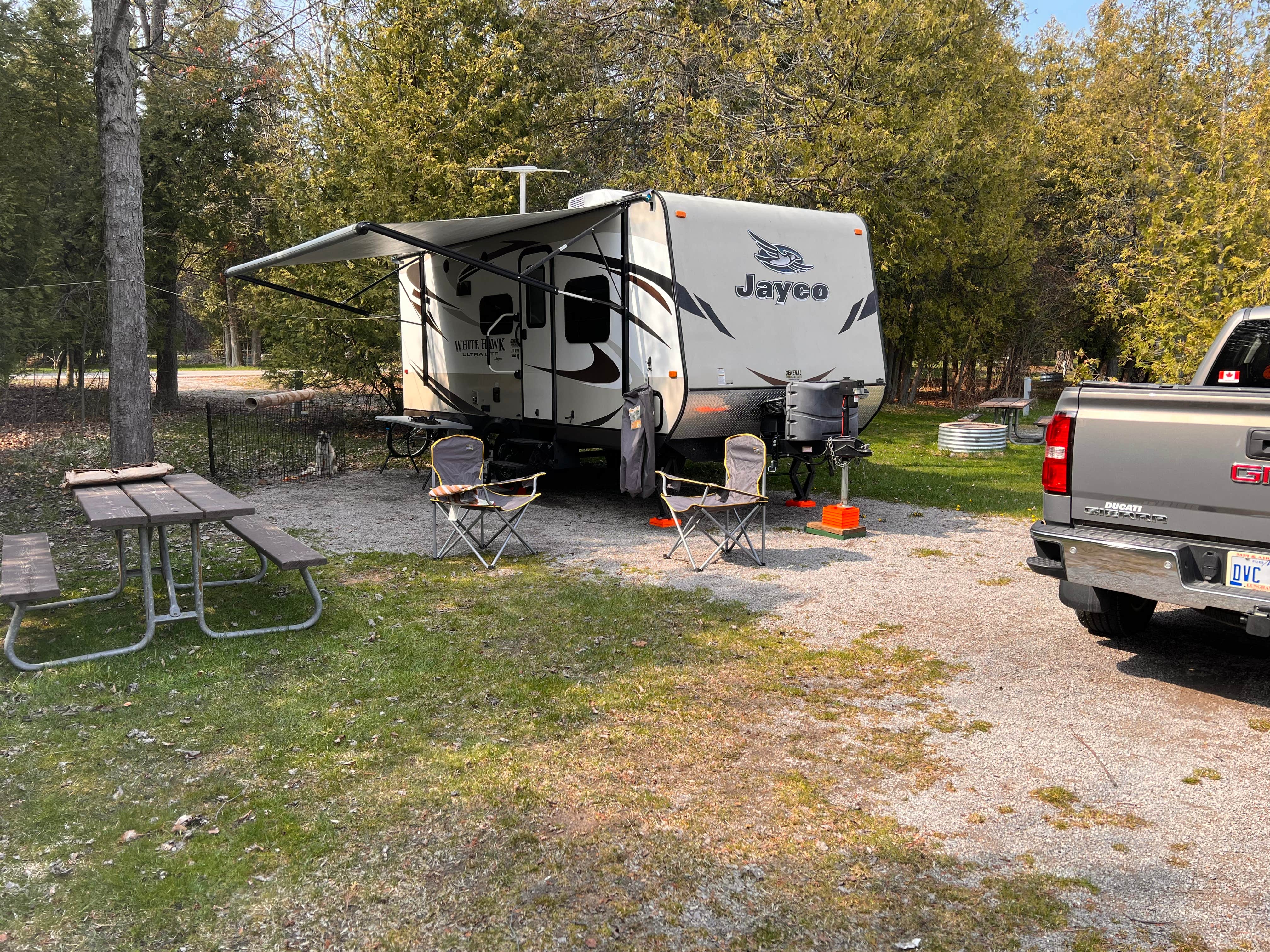 David M.'s photo of rv camping at Harrisville State Park Campground near Curran, MI
