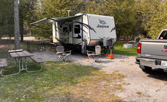 David M.'s photo of rv camping at Harrisville State Park Campground near Sand Lake, MI