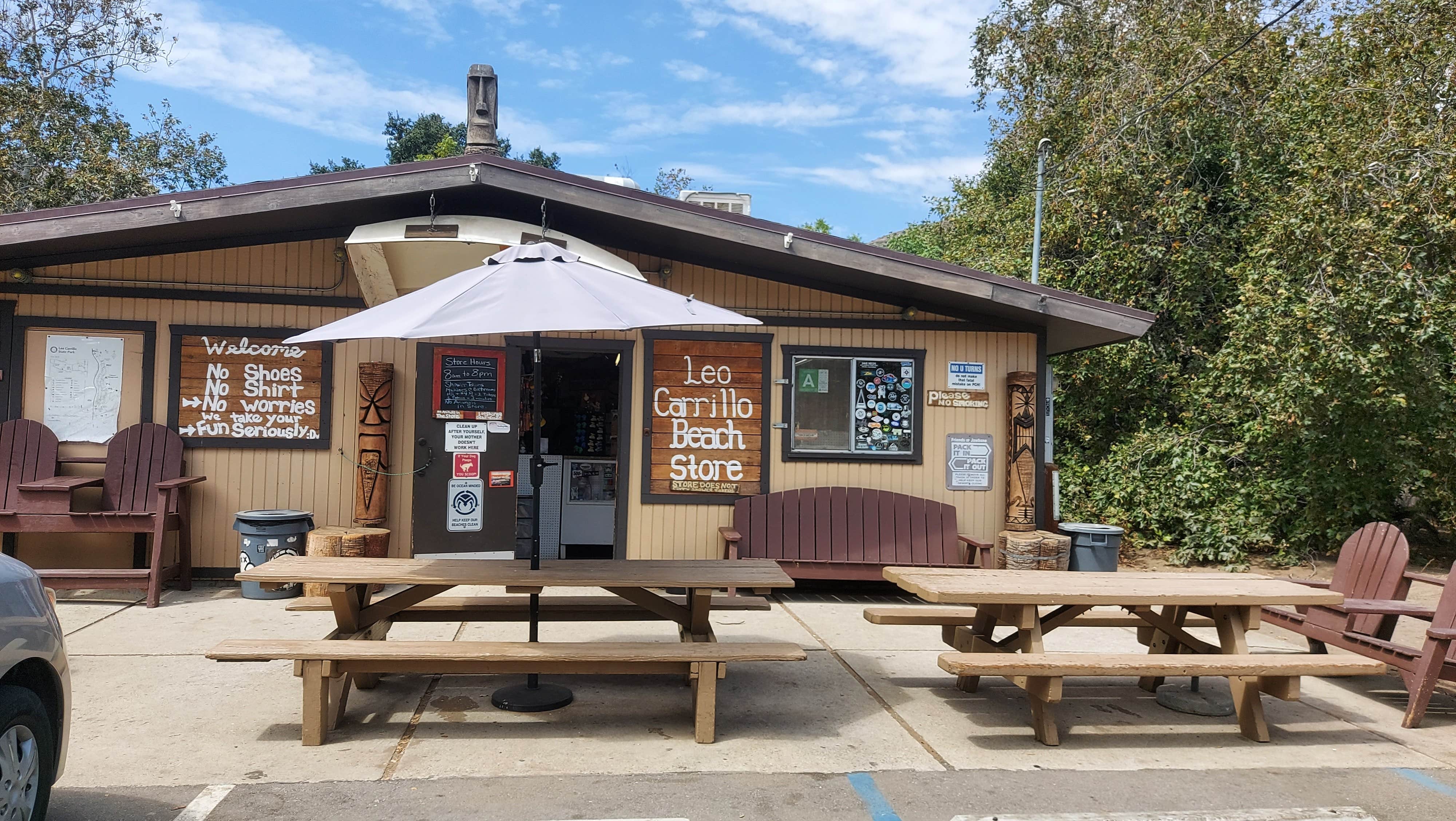 Sook C.'s photo of glamping accommodations at Canyon Campground — Leo Carrillo State Park Campground near Valencia, CA