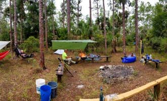 Camping near Food Forest Utopia: Little Gopher, Canal Point, Florida