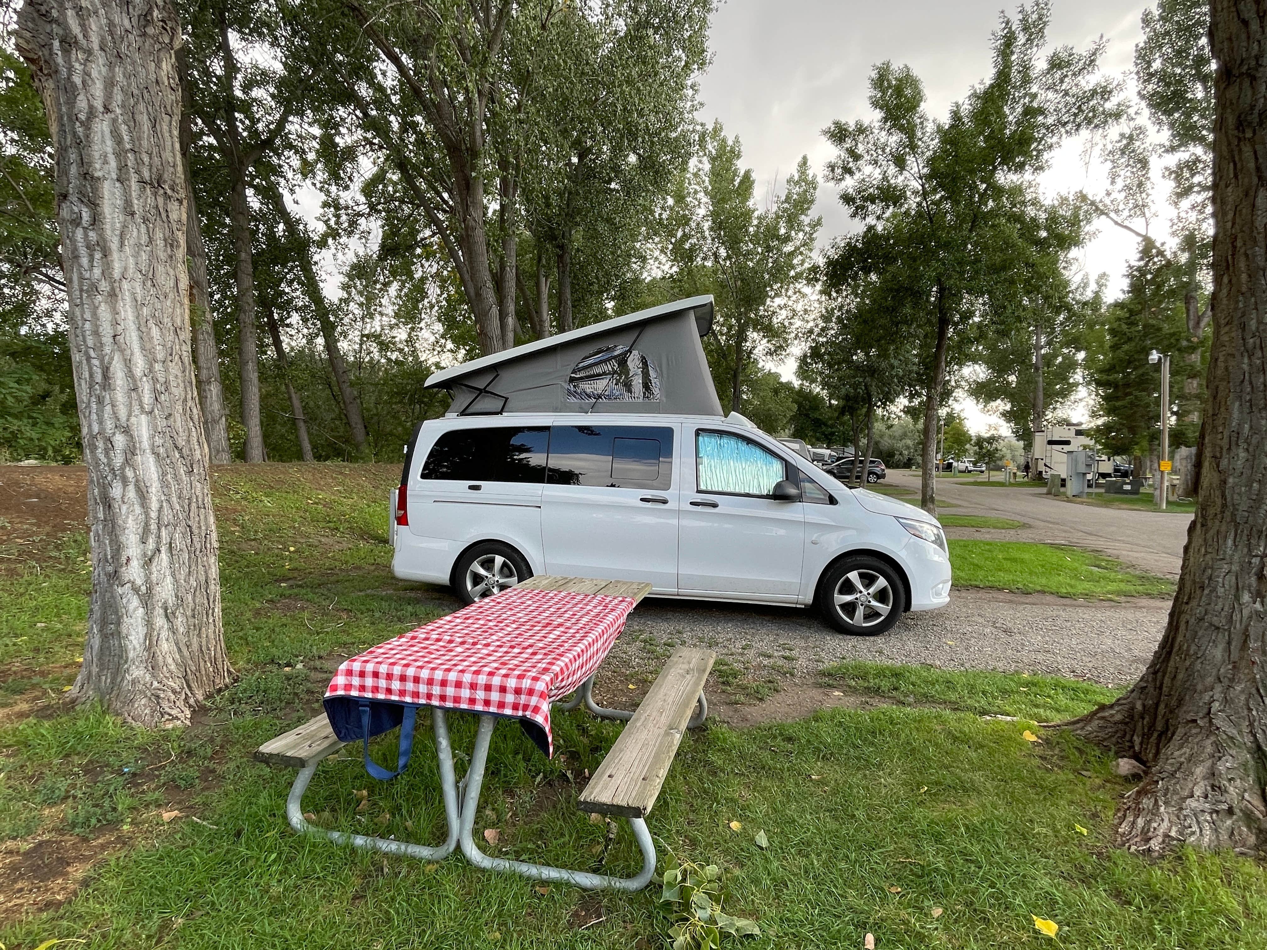 Lee D.'s photo of rv camping at Billings KOA Holiday near Bridger, MT
