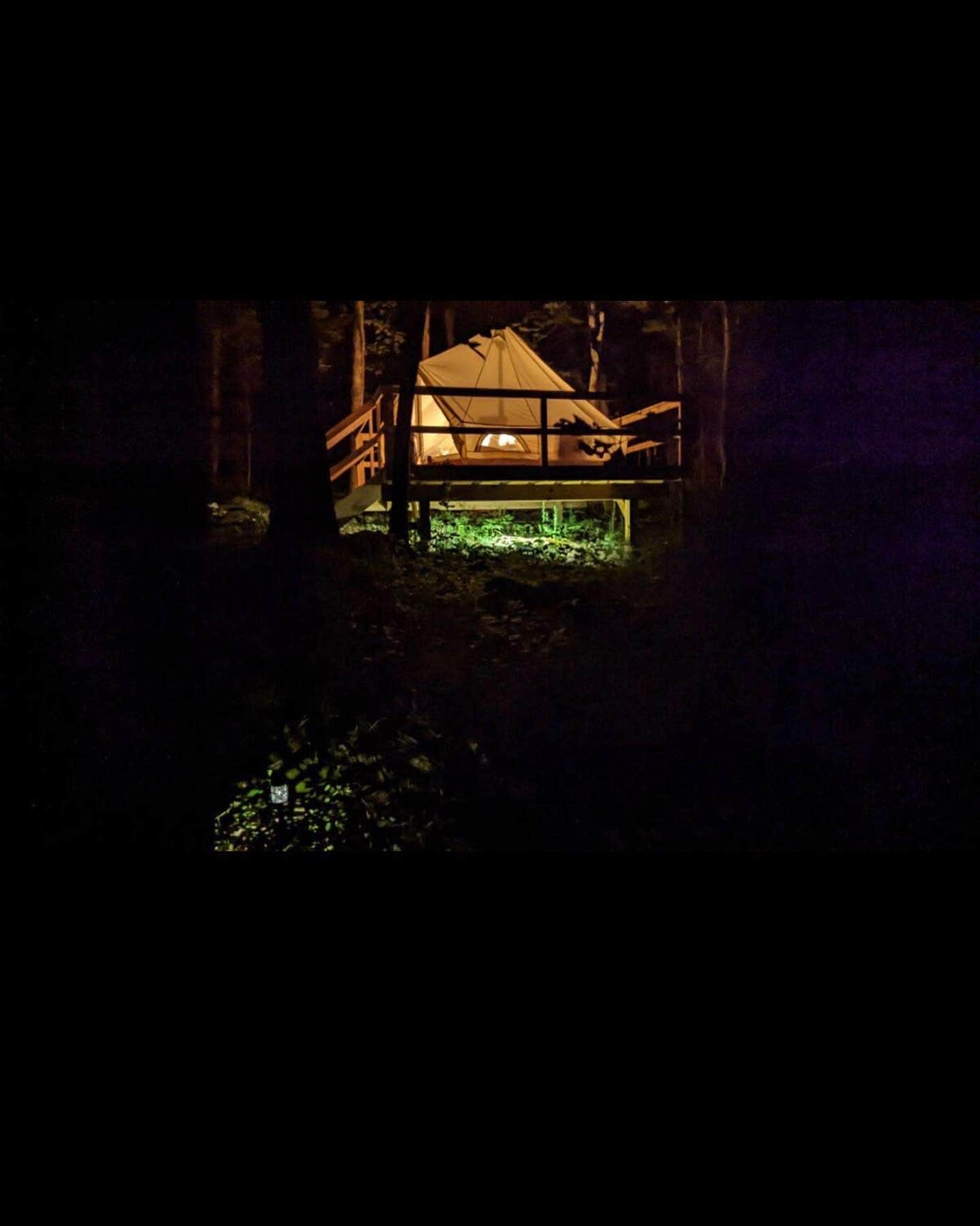 Camper-submitted photo at Lakefront Glamping Resort Cherokee Lake Tennessee near Eidson, TN