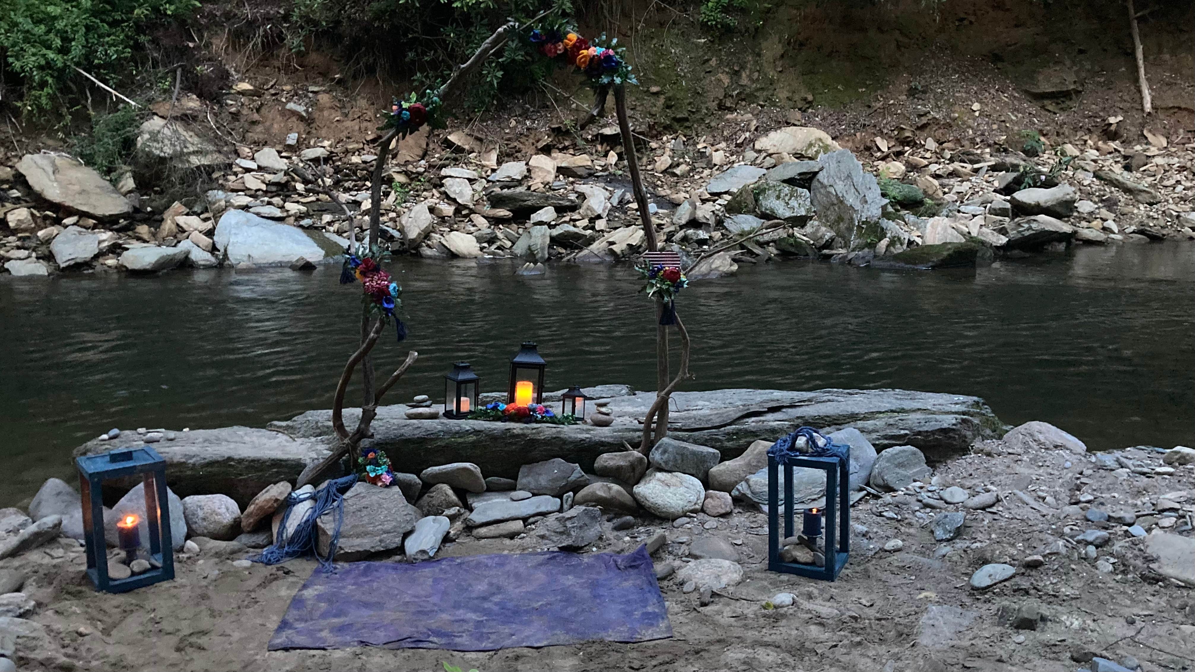 Camper-submitted photo at Lazy J Campground near Pisgah Forest, NC