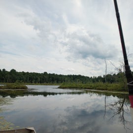 quiet fishing spot