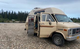 Riley N.'s photo of rv camping at Salcha River State Recreation Site near Salcha, AK
