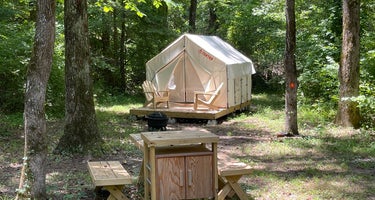Tentrr State Park Site - Mississippi Wall Doxey State Park - Woodland A - Single Camp