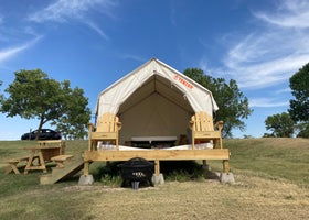 Tentrr State Park Site - Nebraska Sherman SRA ___ East Ridge Lakeview J  ___  Single Camp