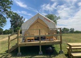 Tentrr State Park Site - Nebraska Sherman SRA ___ Middle Ridge Lakeview G  ___  Single Camp