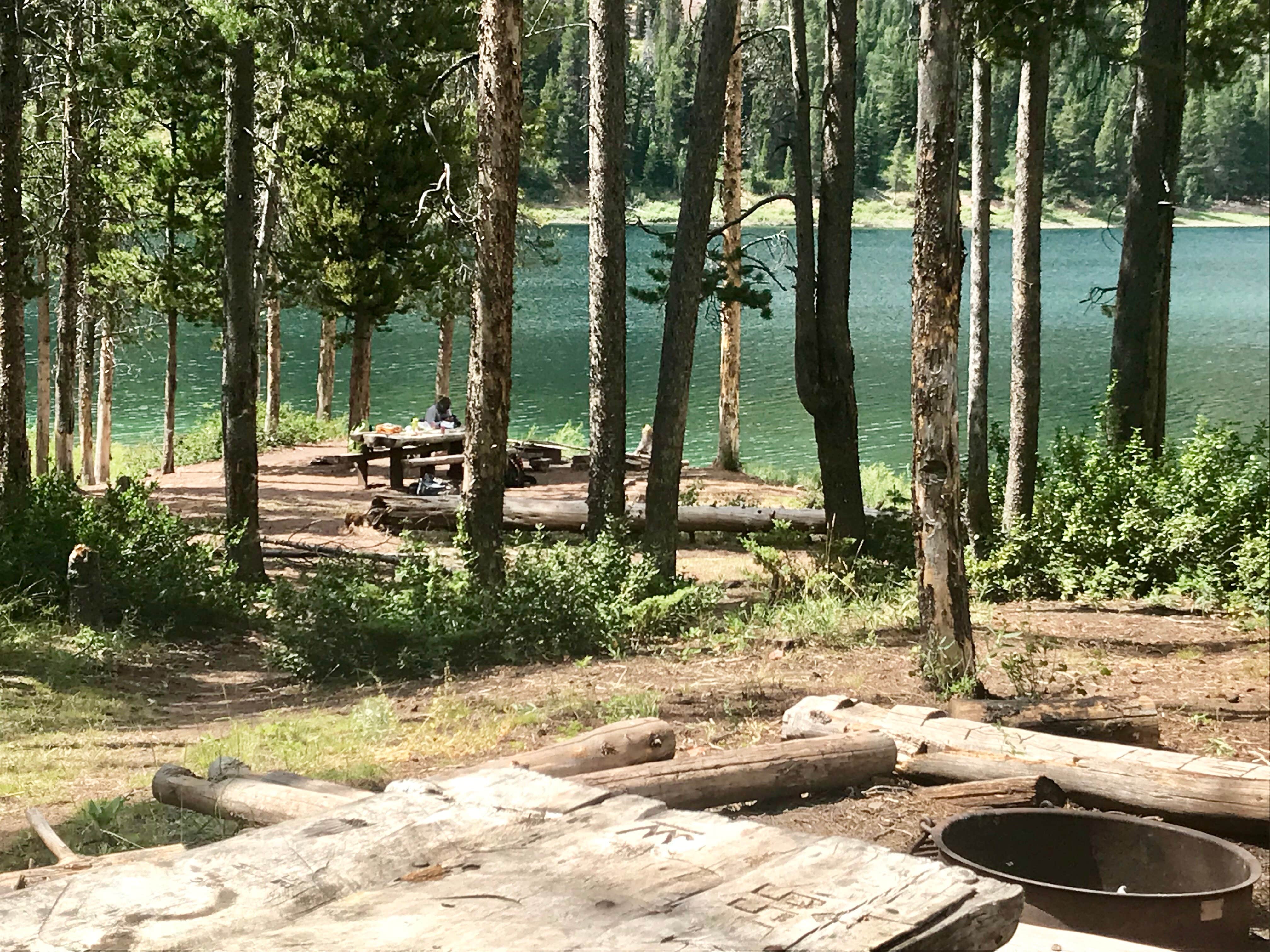 Camper-submitted photo at Lake Alice near Grover, WY