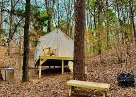 Tentrr State Park Site - Louisiana Lake Claiborne State Park - Site I - Single Camp