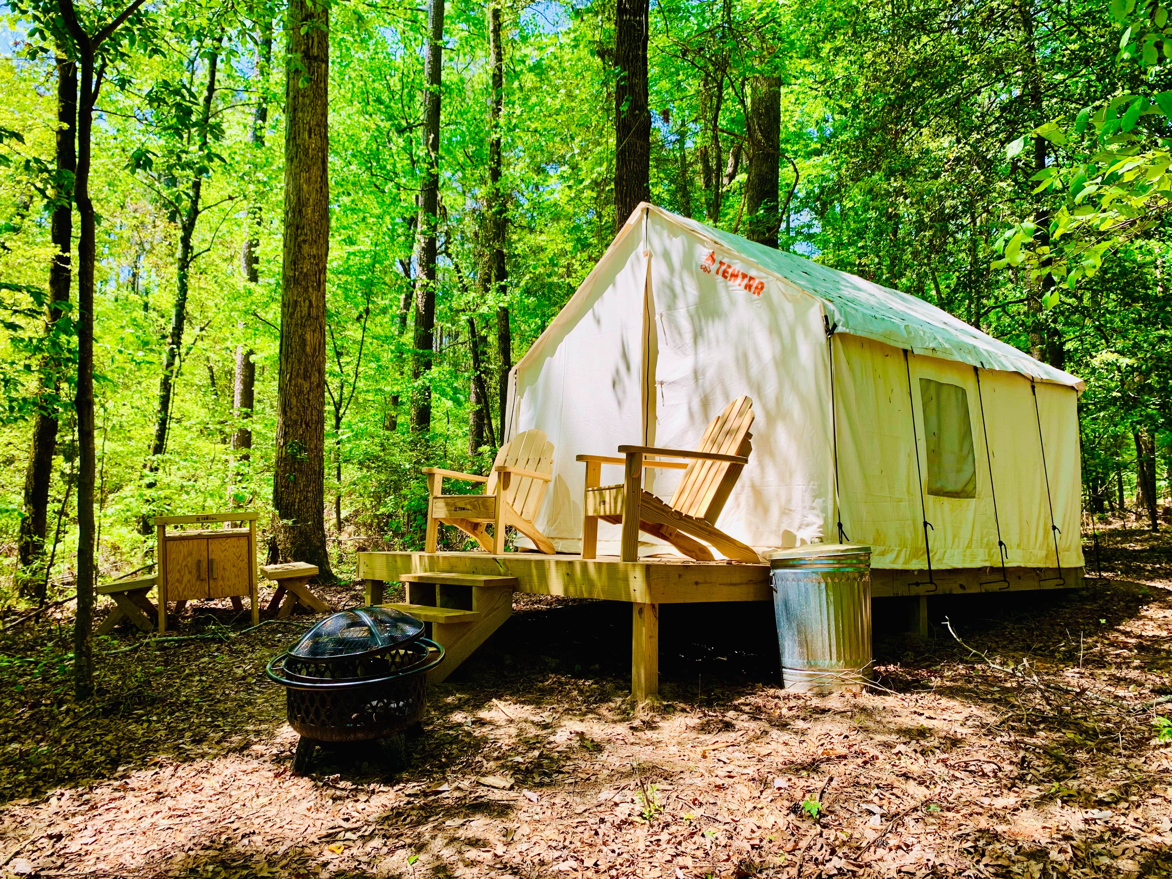 The Dyrt's photo at Tentrr State Park Site - Louisiana Lake D'Arbonne State Park - Site D - Single Camp near Bernice, LA