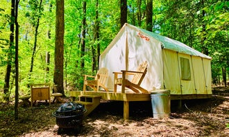 Tentrr State Park Site - Louisiana Lake D'Arbonne State Park - Site D - Single Camp