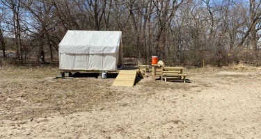 Tentrr State Park Site - Nebraska Louisville SRA  Riverview A  Single Camp