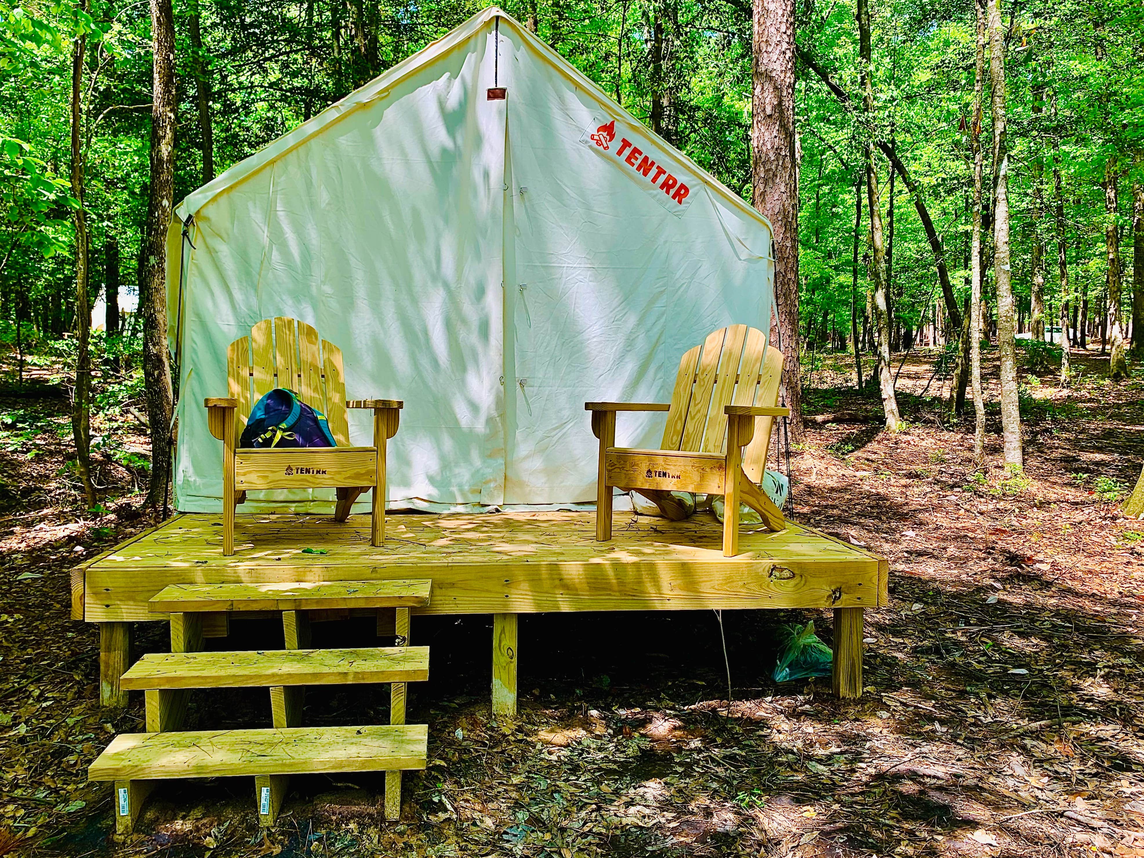 The Dyrt's photo at Tentrr State Park Site - Louisiana Lake D'Arbonne State Park - Site B - Louisiana near Bernice, LA