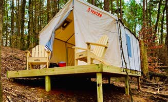 The Dyrt's photo at Tentrr State Park Site - Louisana Lake Claiborne State Park - Site H - Single Camp near McNeil, AR