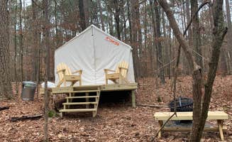 The Dyrt's photo at Tentrr State Park Site - Louisiana Lake Claiborne State Park - Site C - Single Camp near McNeil, AR