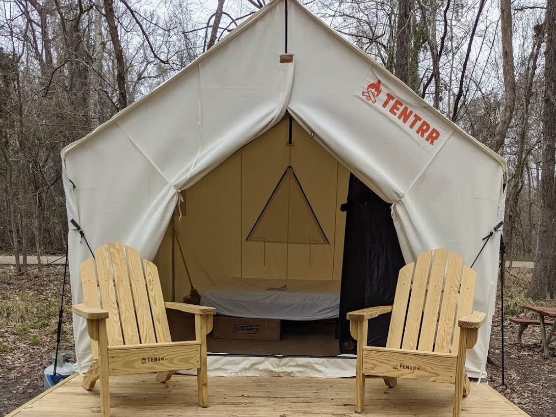 The Dyrt's photo at Tentrr State Park Site - Louisiana Jimmie Davis State Park - Site G - Single Camp near Columbia, LA