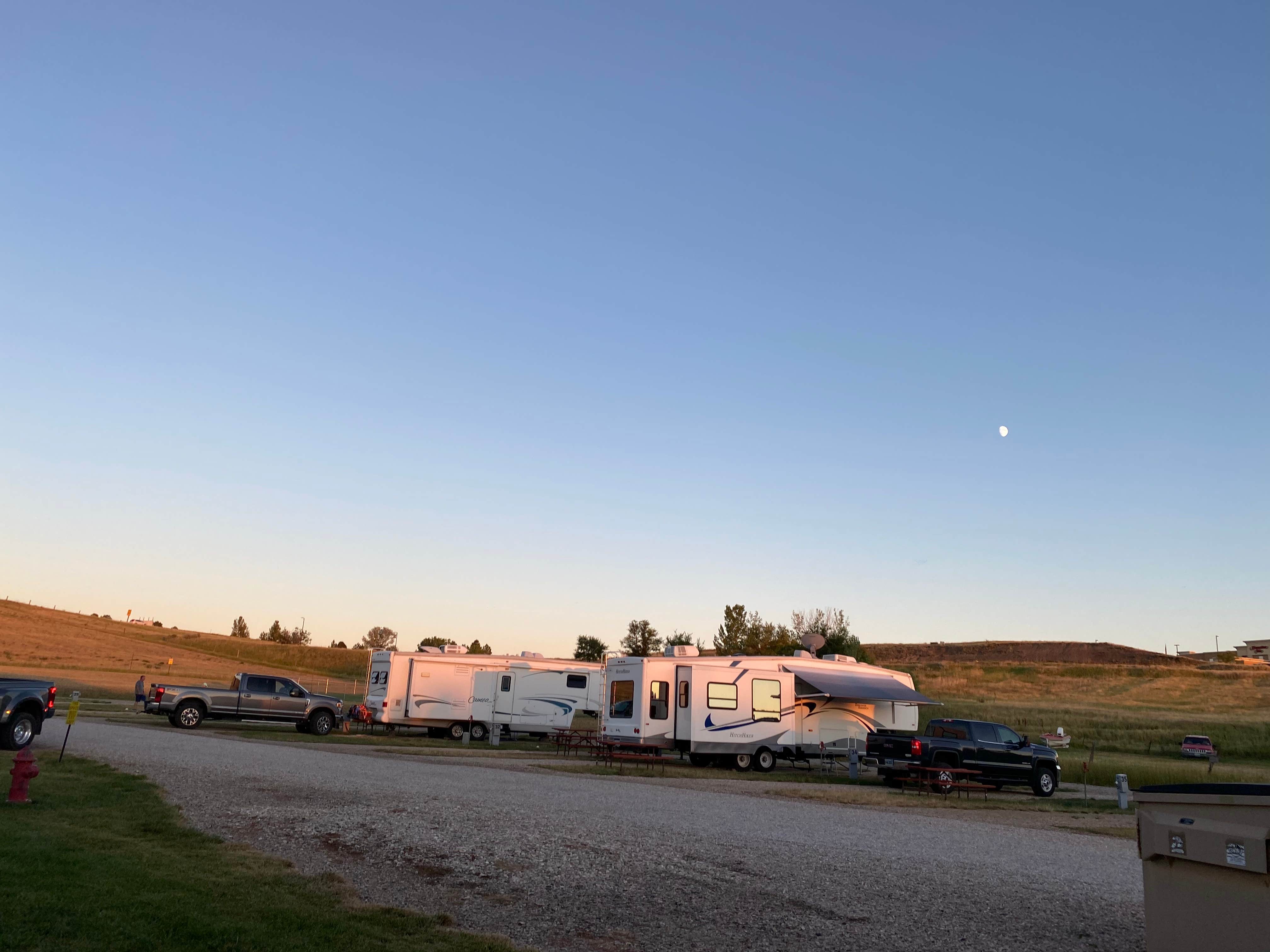 mary F.'s photo of rv camping at Peter Ds RV Park near Buffalo, WY