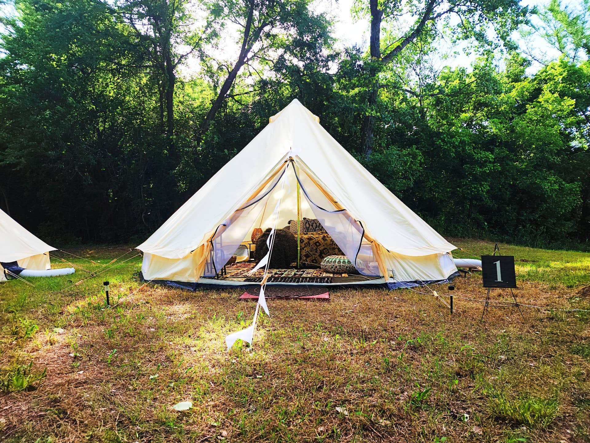 Camper-submitted photo at The Sycamore Glampground near Stringtown, OK