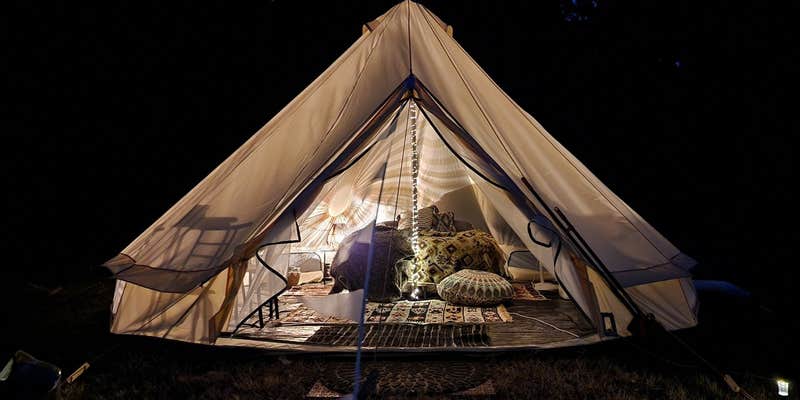 Camper submitted image from The Sycamore Glampground