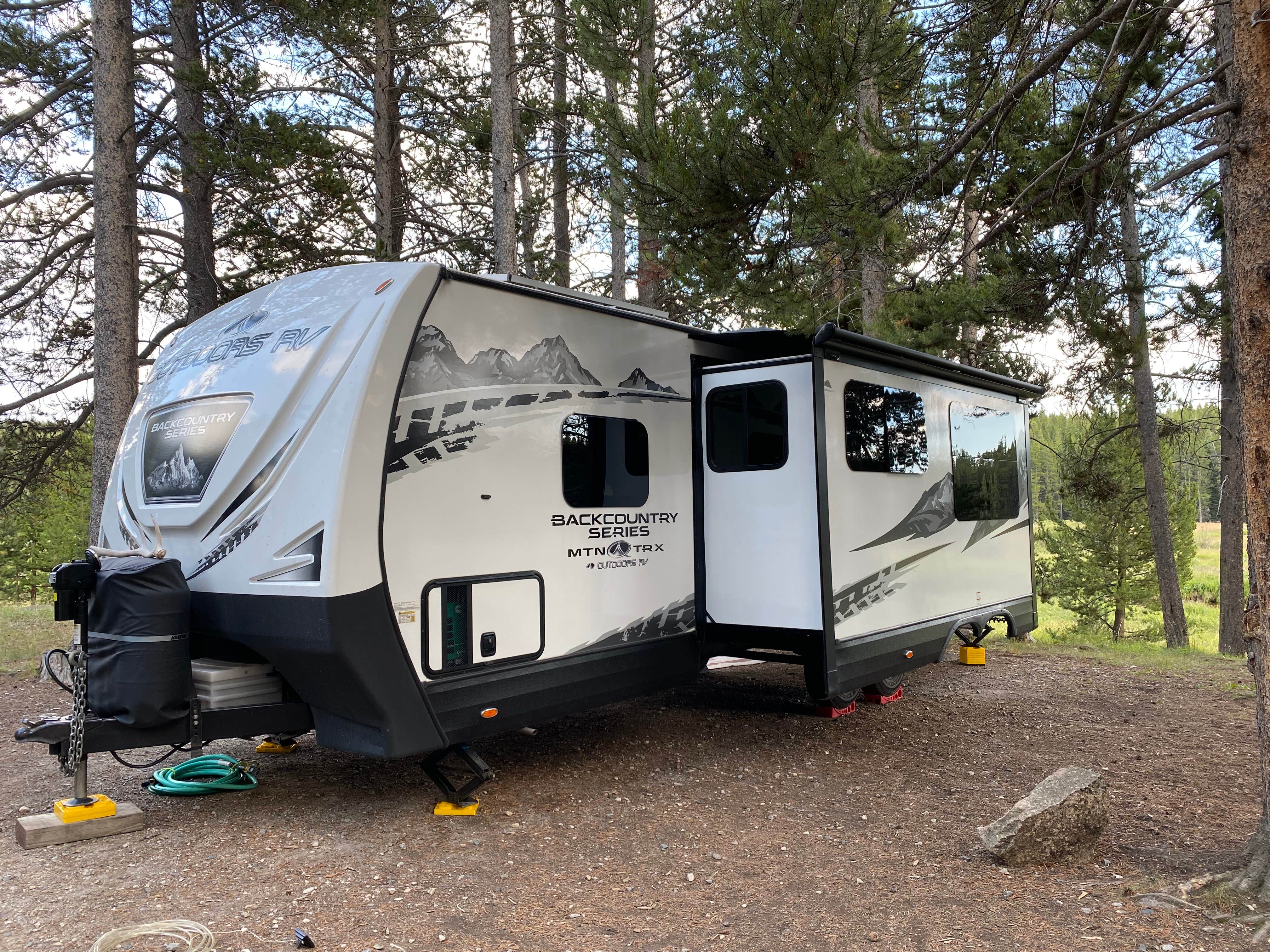 mary F.'s photo of rv camping at Island Park Campground near Buffalo, WY