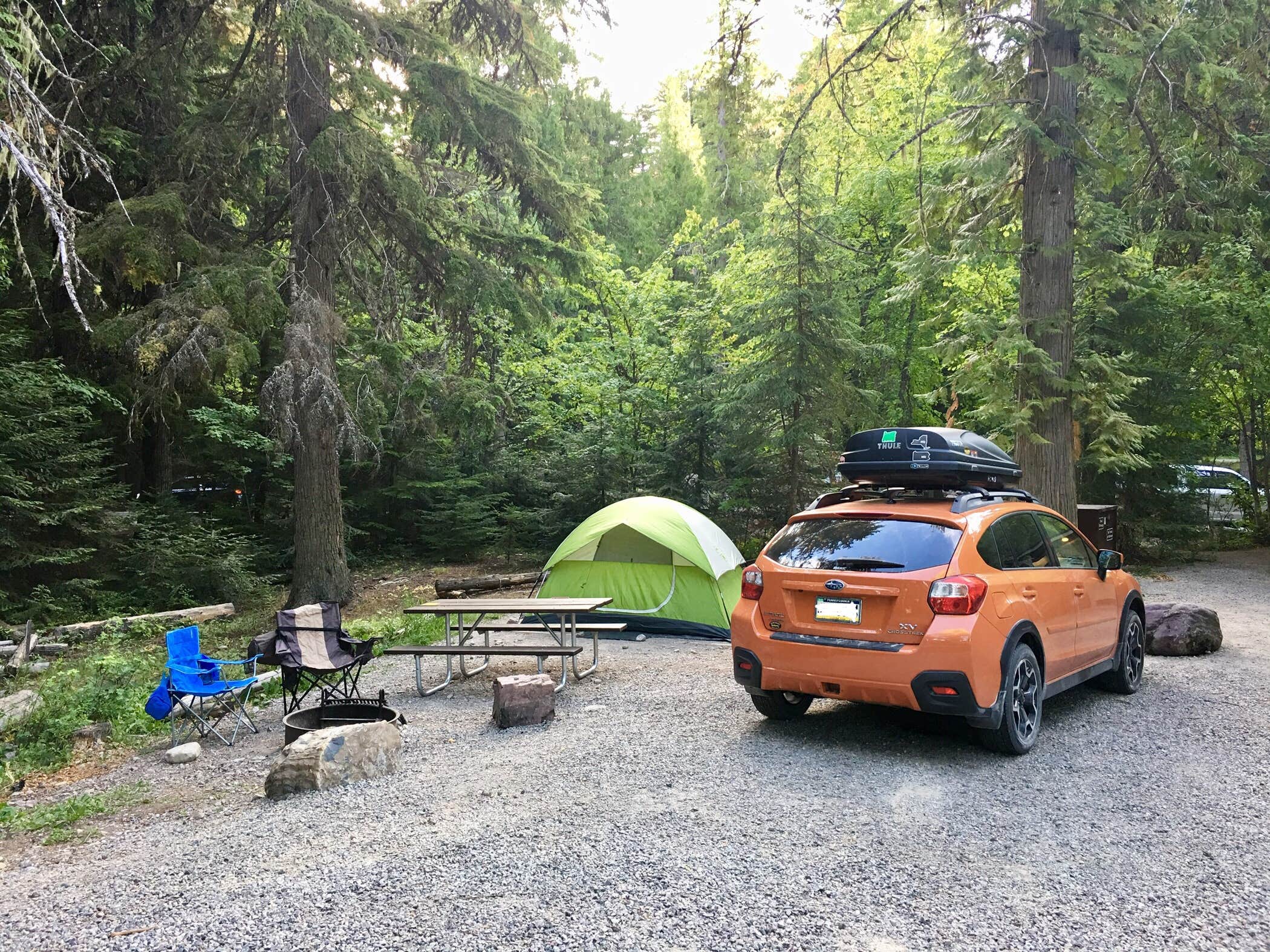Justin S.'s photo at Sprague Creek Campground — Glacier National Park near Glacier National Park