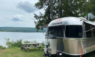 Camping near Tops’l Farm: Sennebec Lake Campground, Union, Maine
