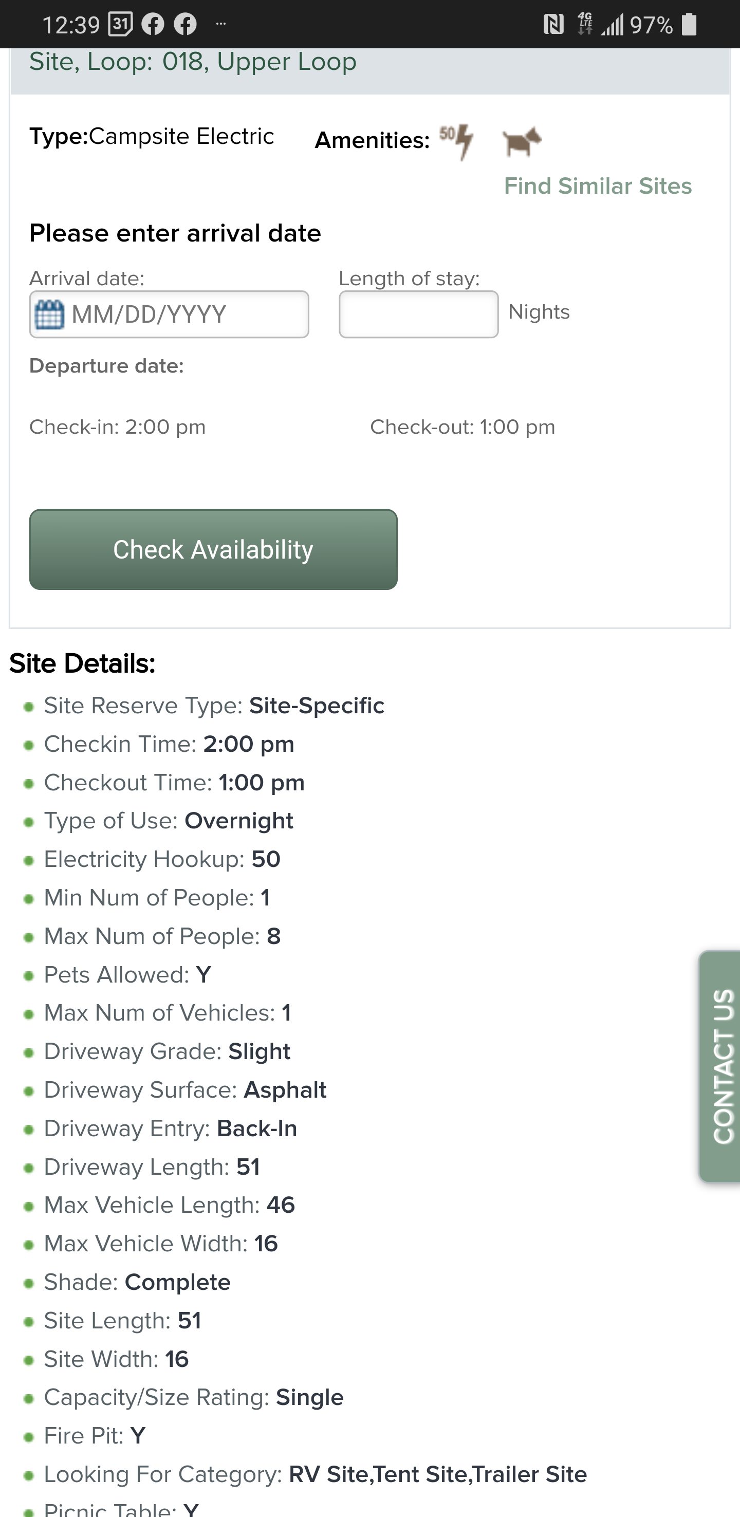 Camper-submitted photo at Salmon Lake State Park Campground near Ovando, MT