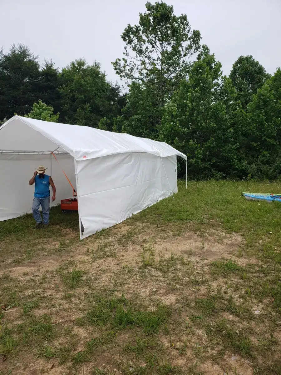 Camper-submitted photo at Backwoods Campground & Winery near Newport, OH