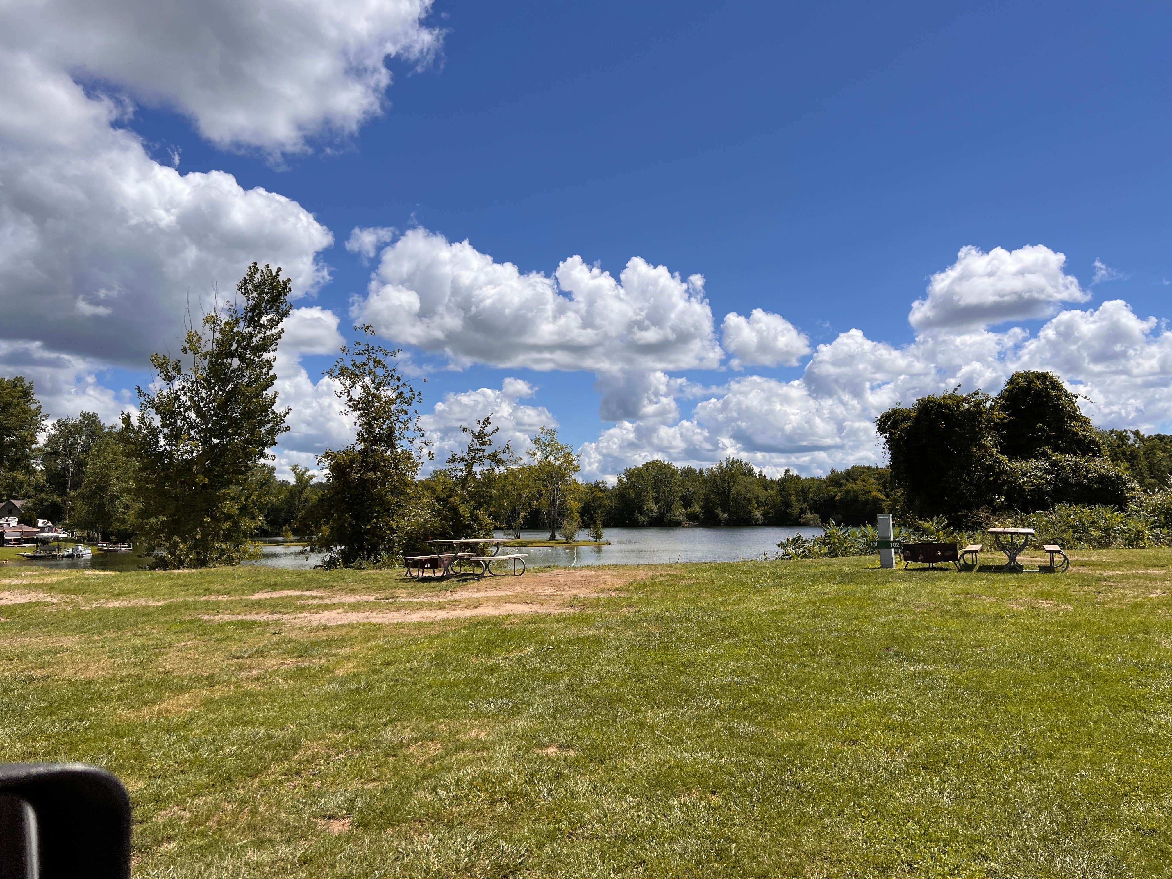 Camper-submitted photo at Krystal Lake Campground near Cass City, MI