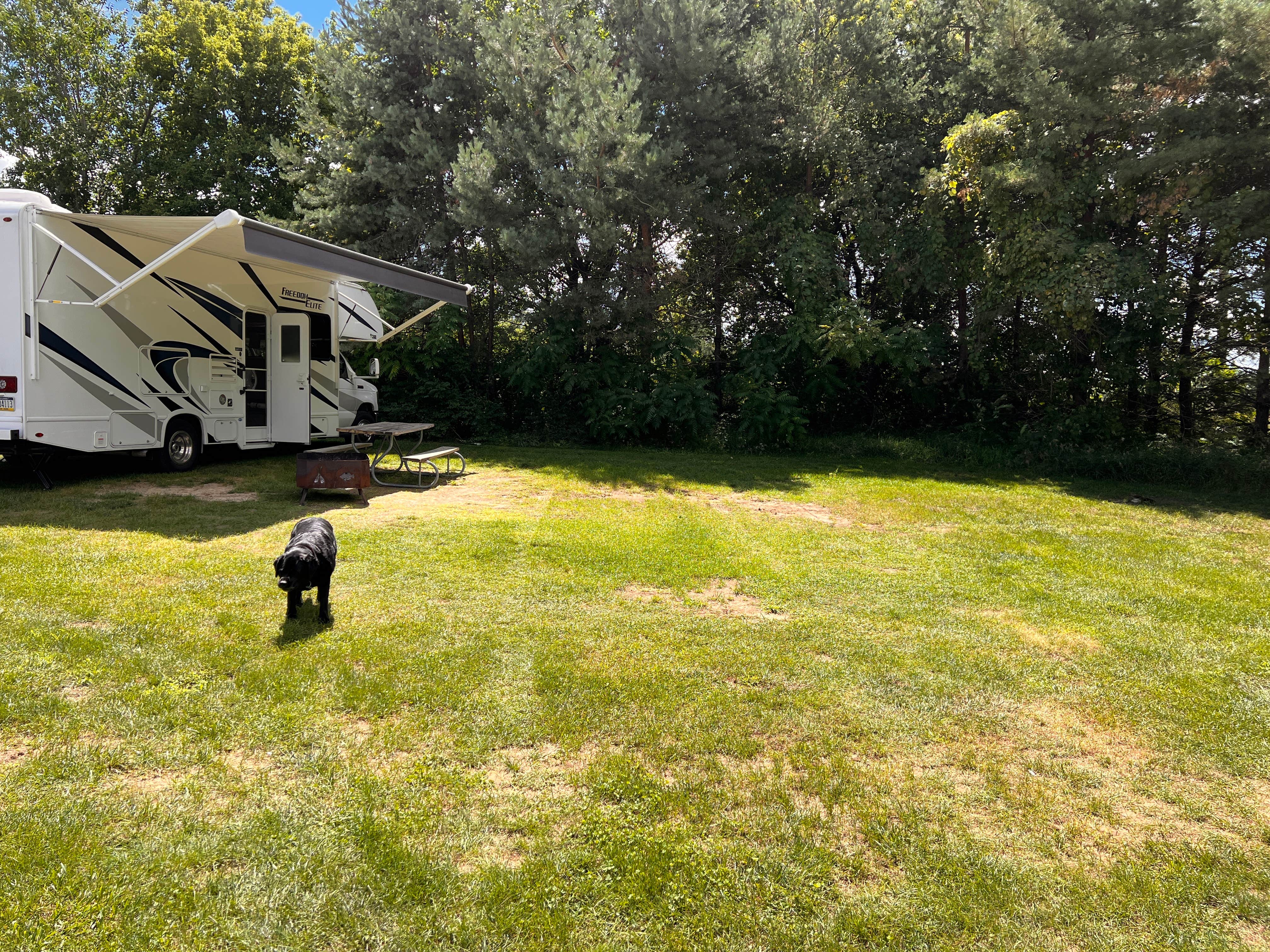 Camper-submitted photo at Krystal Lake Campground near Cass City, MI
