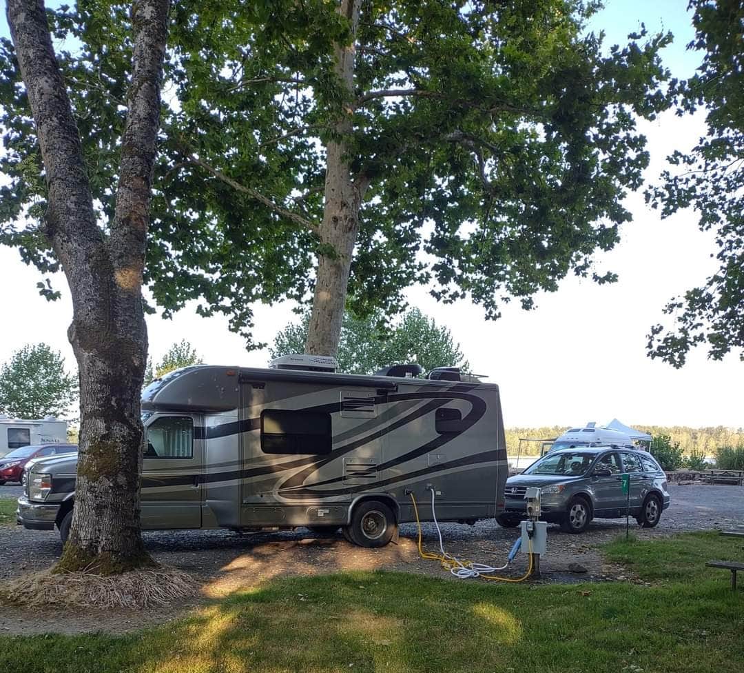 Paul B.'s photo of rv camping at Reeder Beach RV Park & Country Store near Woodland, WA