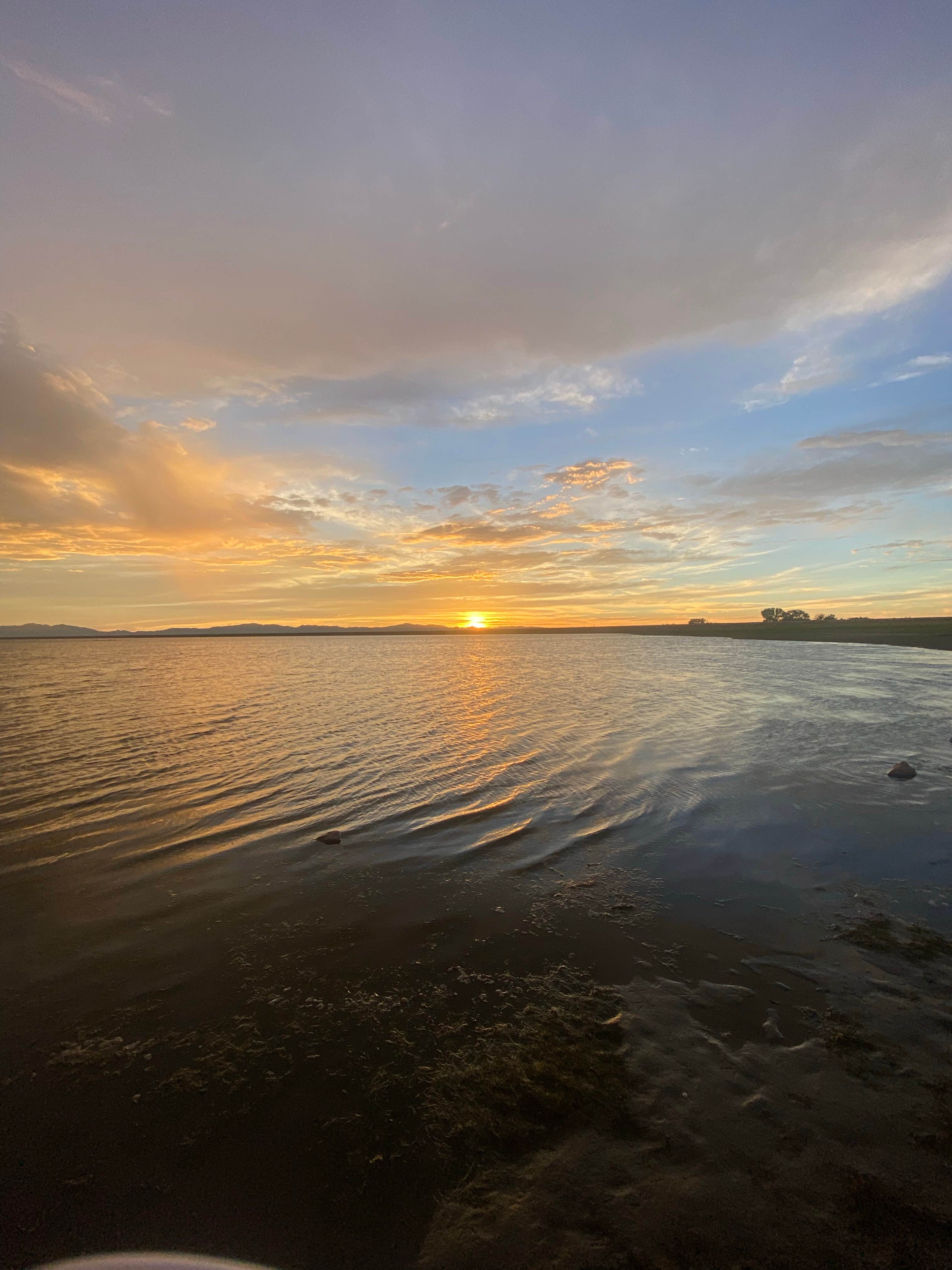 Camper-submitted photo at Willow Creek Campground — Willard Bay State Park near Howell, UT