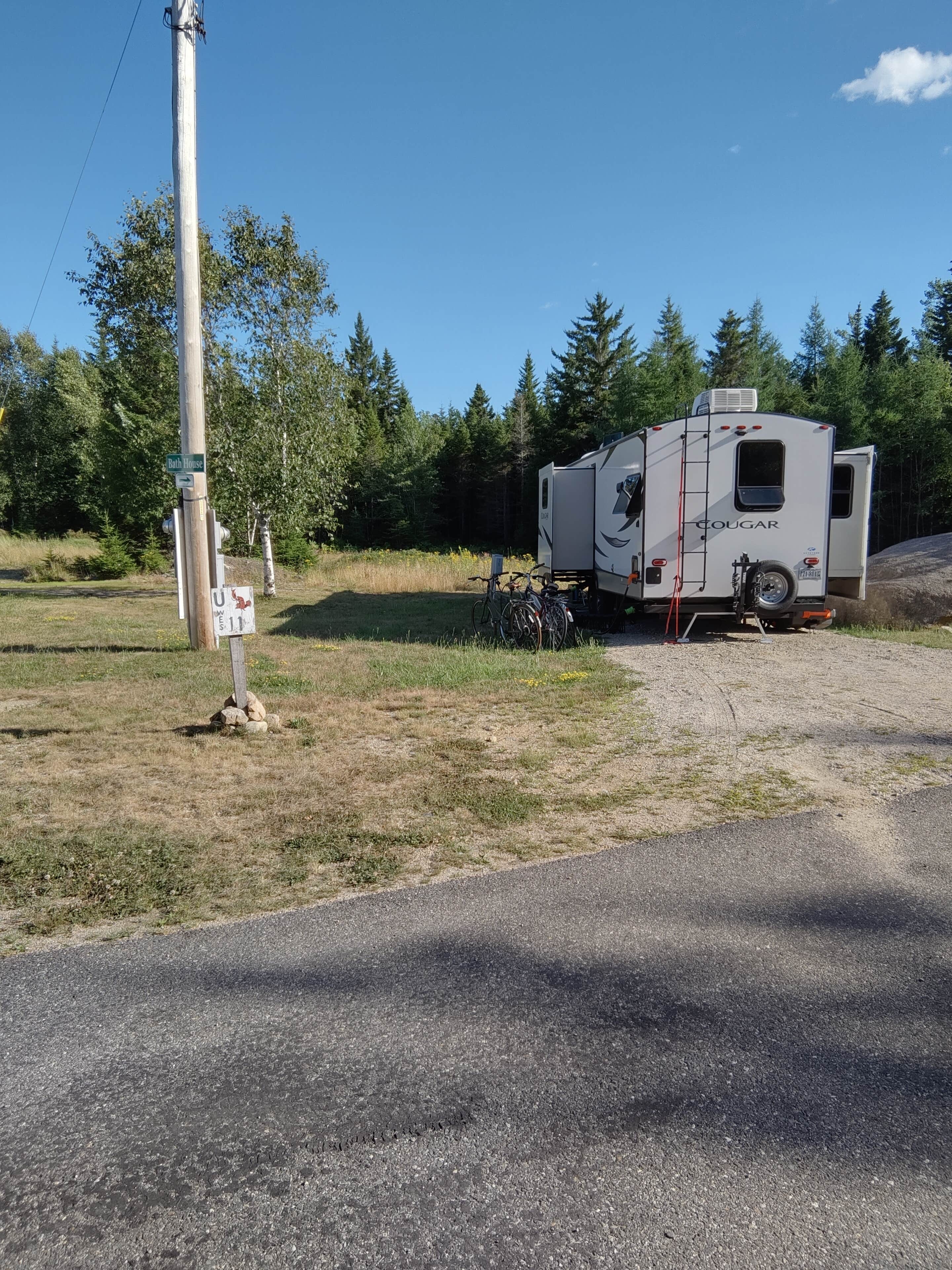 Ian R.'s photo of rv camping at Greenlaw's RV Park & Campground near Salsbury Cove, ME