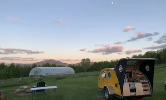 Camping near Moose River Campground: Off Piste Farm, Sutton, Vermont
