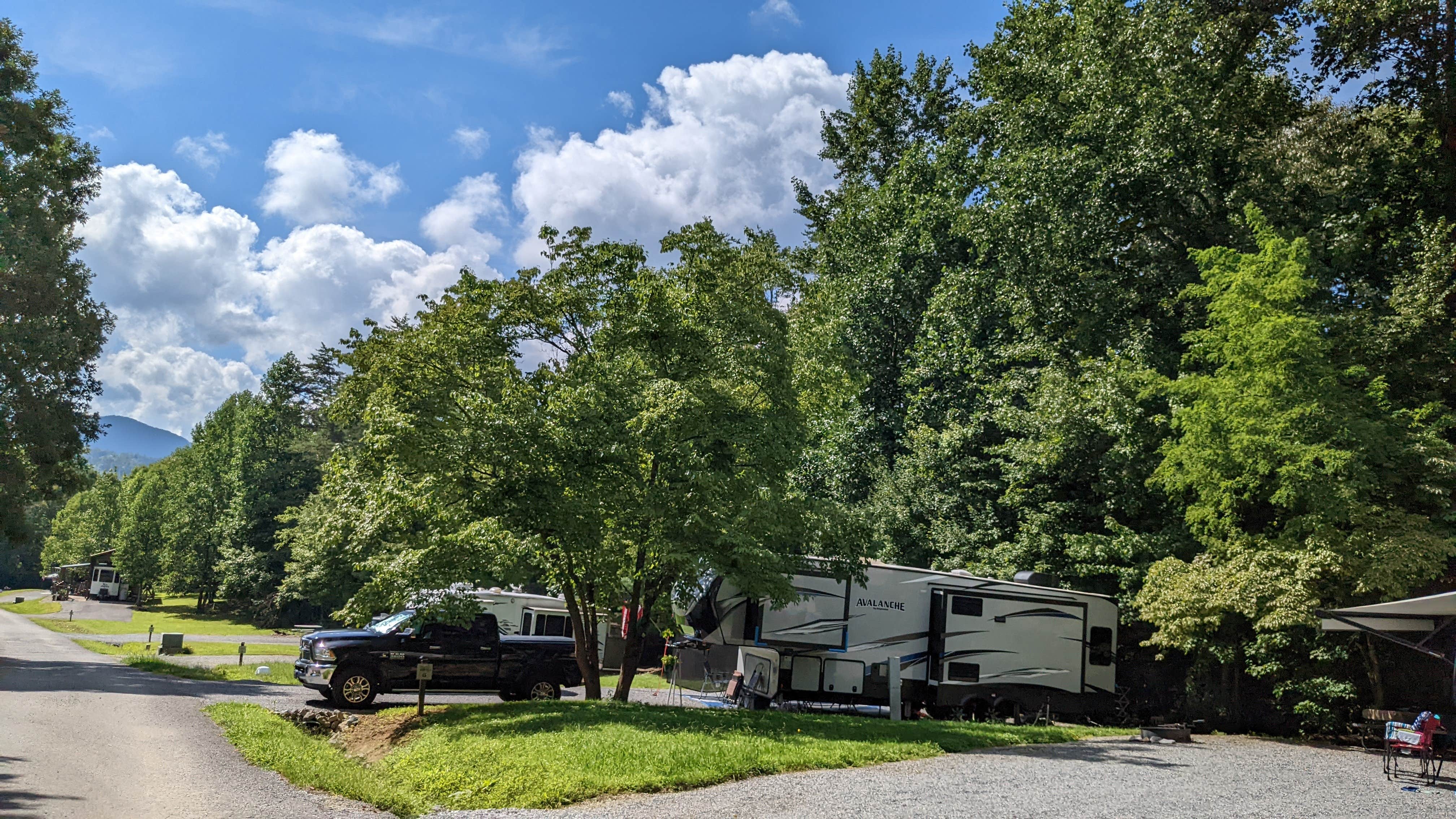 Jody T.'s photo of rv camping at Honeysuckle Meadows RV resort near Tallassee, TN