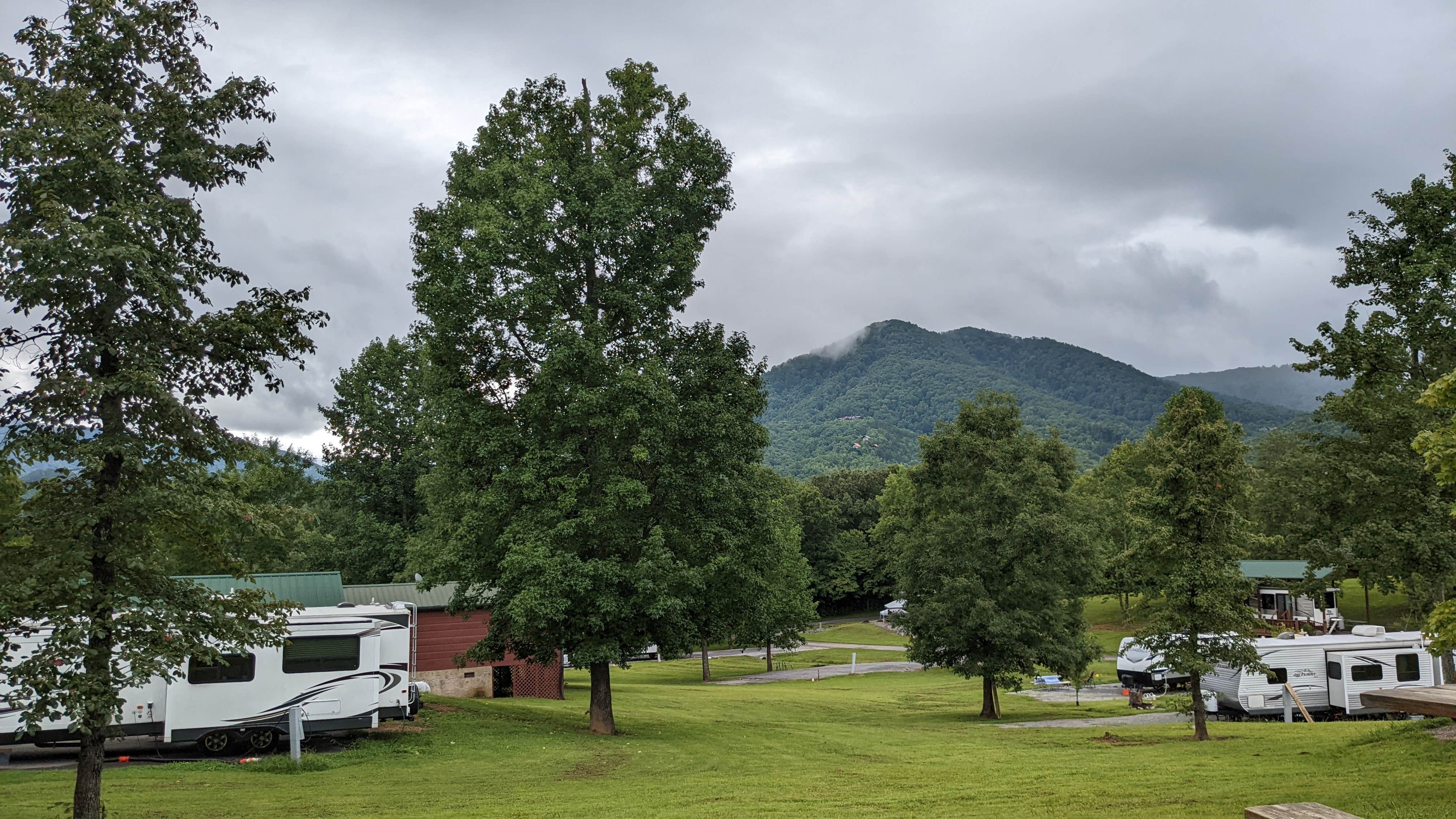 Camping near Elkmont Campground — Great Smoky Mountains National Park: Honeysuckle Meadows RV resort, Townsend, Tennessee