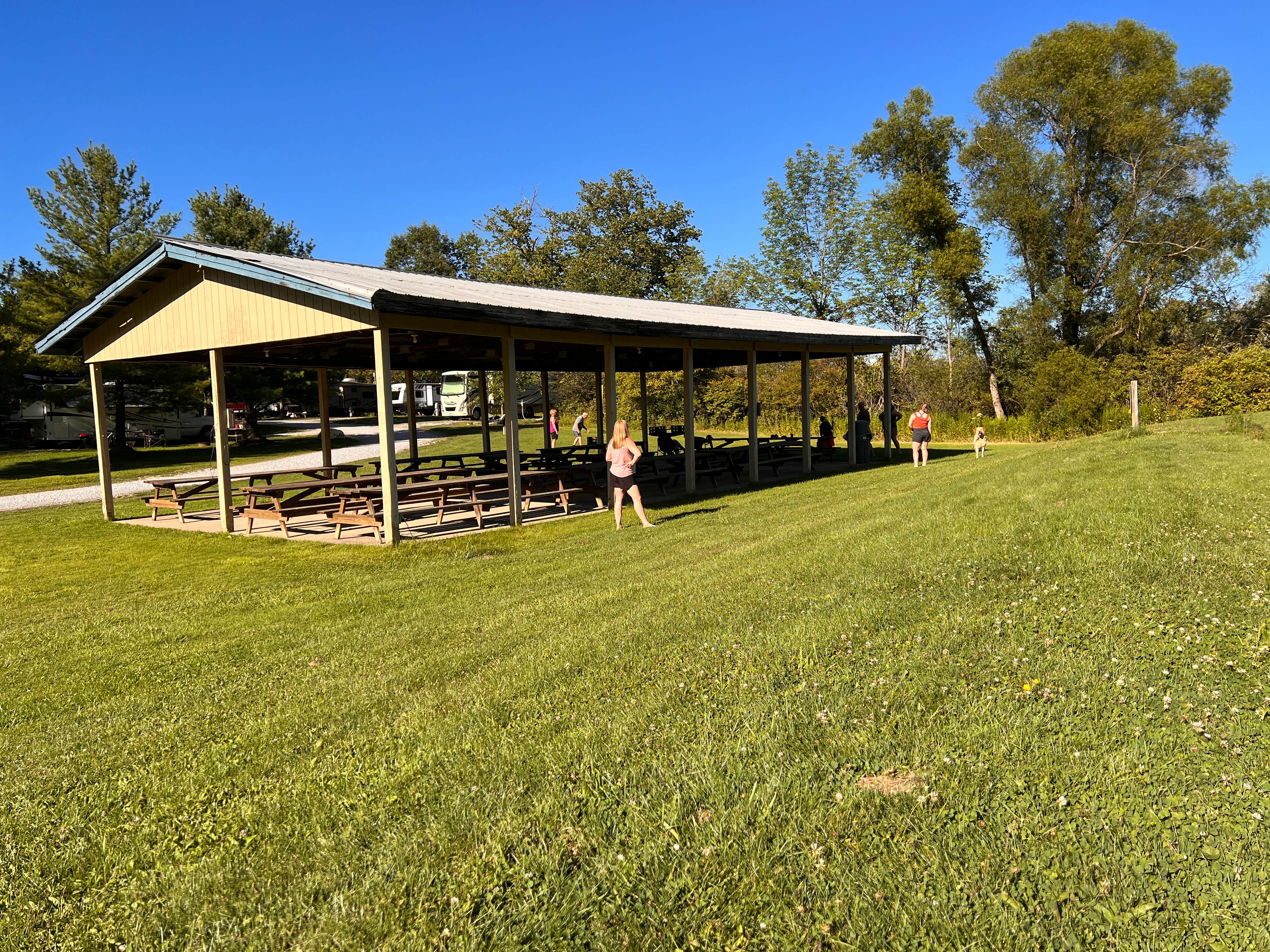 Tracey  S.'s photo of glamping accommodations at Streetsboro-Cleveland SE KOA near Lakemore, OH