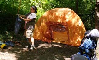 Kate W.'s photo at Hocking Hills State Park Campground near Hamden, OH