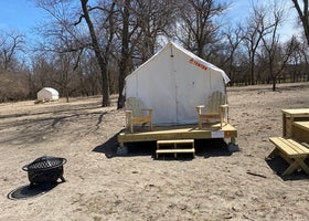 Tentrr State Park Site - Nebraska Louisville SRA  Riverview D  Single Camp