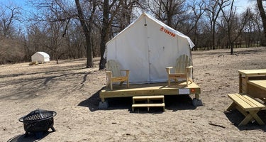 Tentrr State Park Site - Nebraska Louisville SRA  Riverview D  Single Camp