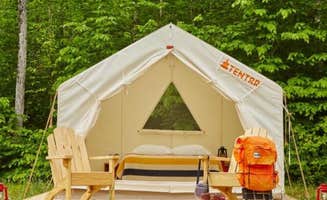 The Dyrt's photo of glamping accommodations at Tentrr State Park Site - Mississippi Wall Doxey State Park - Trailside B - Single Camp near Sardis, MS