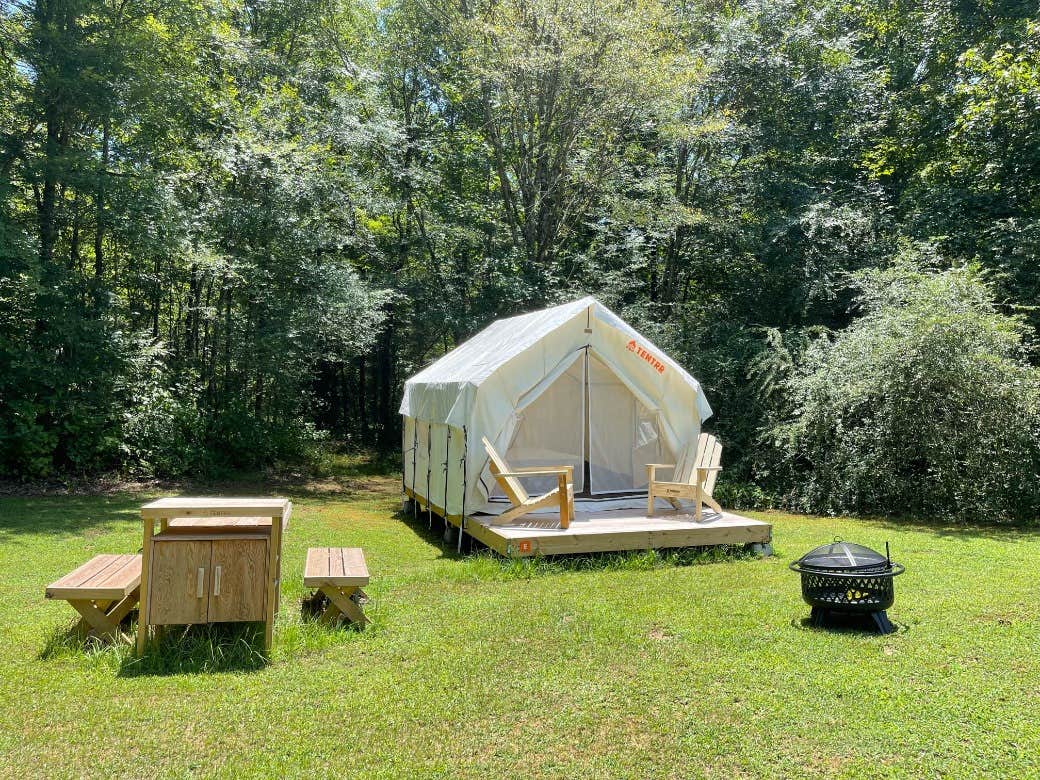 The Dyrt's photo at Tentrr State Park Site - Mississippi Wall Doxey State Park - Fresh Field E - Single Camp near Pontotoc, MS