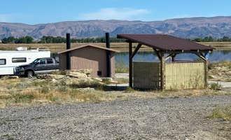 Camping near Eagle RV Park: Lake Cameahwait, Shoshoni, Wyoming