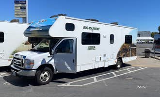 Camping near TINY TIKI RETRO HIDEAWAY: Hollywood RV Park, San Fernando, California