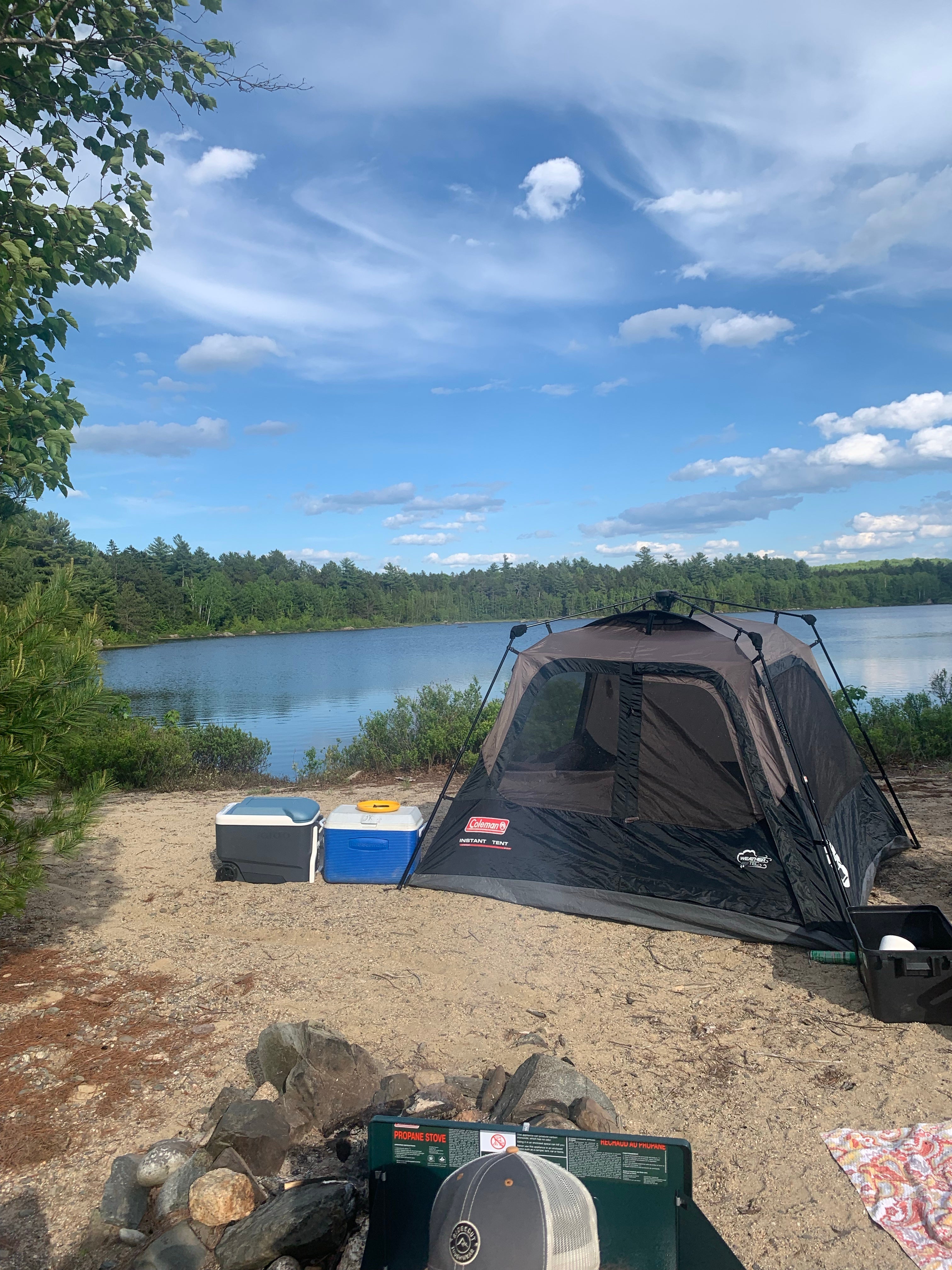 Camper submitted image from Third Machias Lake - Machias River Cooridor - 5