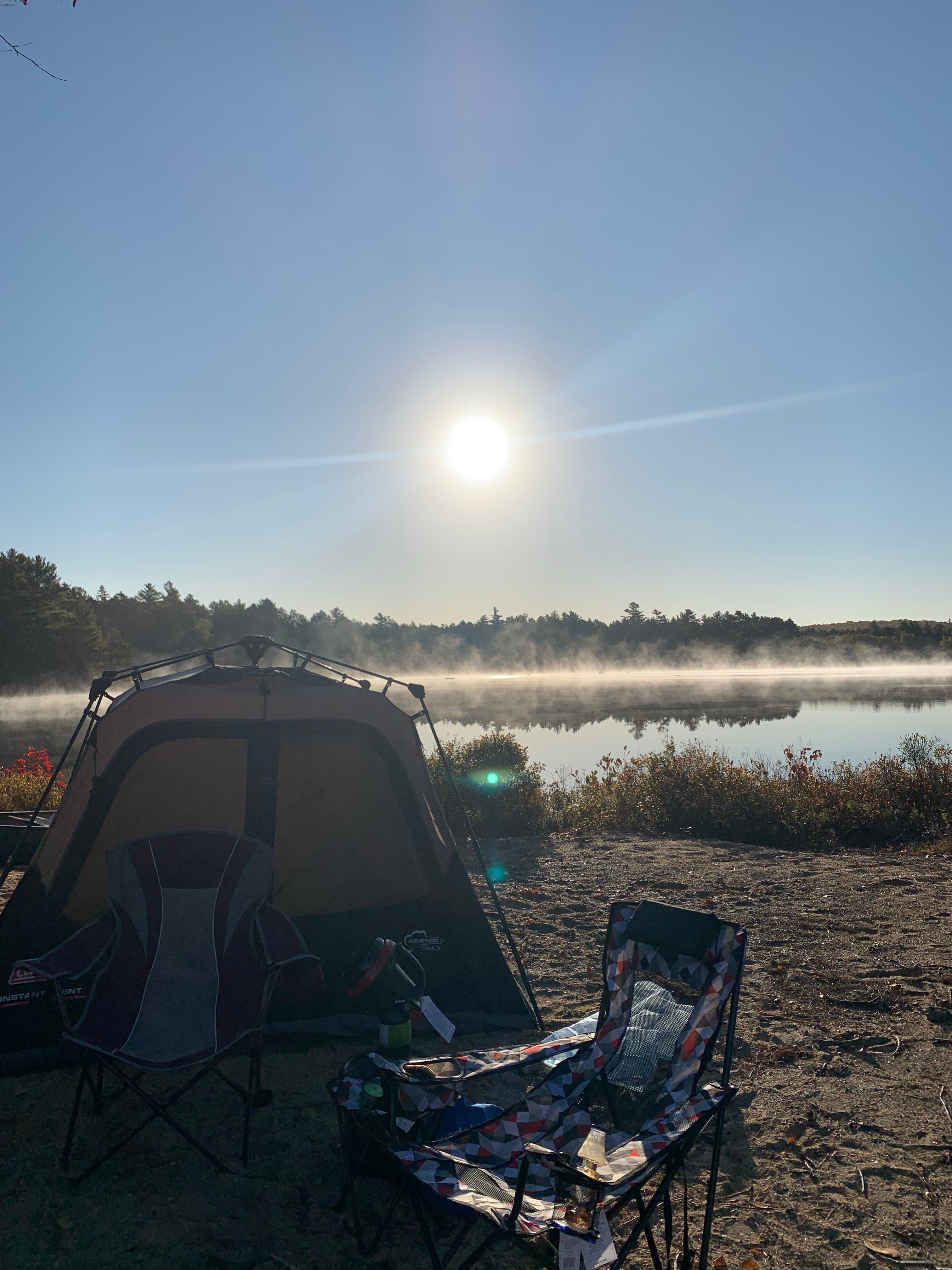 Camper submitted image from Third Machias Lake - Machias River Cooridor - 1